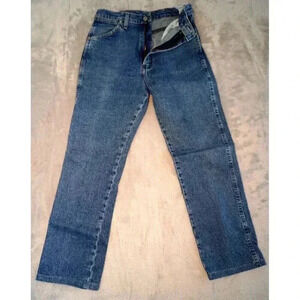 Vintage Wrangler Highrise Cowboy Cut Jeans Women's Size 26x26 Blue Denim